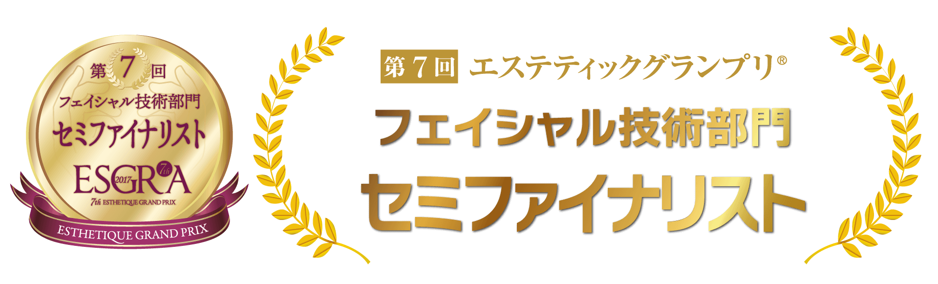 フェイシャル技術部門 セミファイナリスト